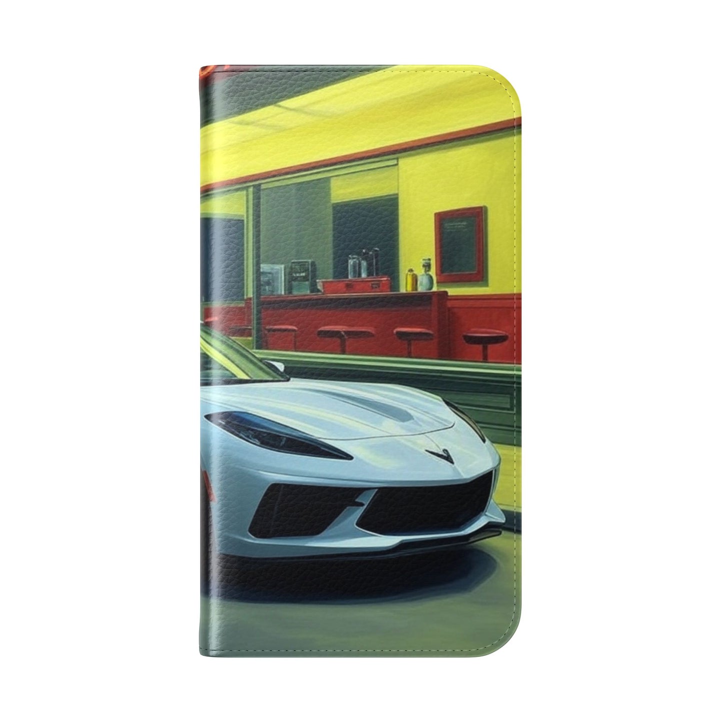 Hopper's White Night Hawk Corvette Folio