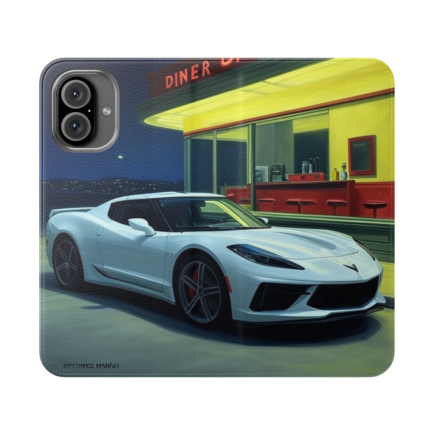 Hopper's White Night Hawk Corvette Folio