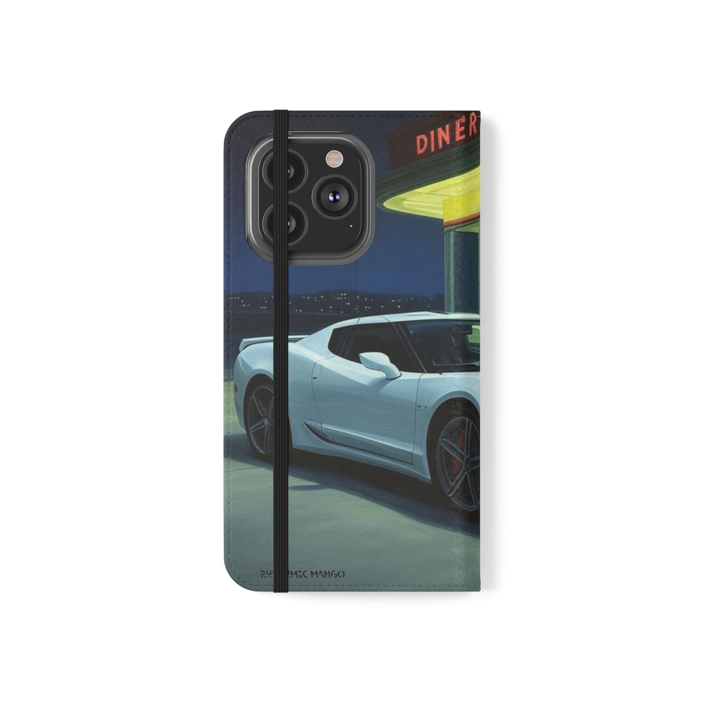 Hopper's White Night Hawk Corvette Folio