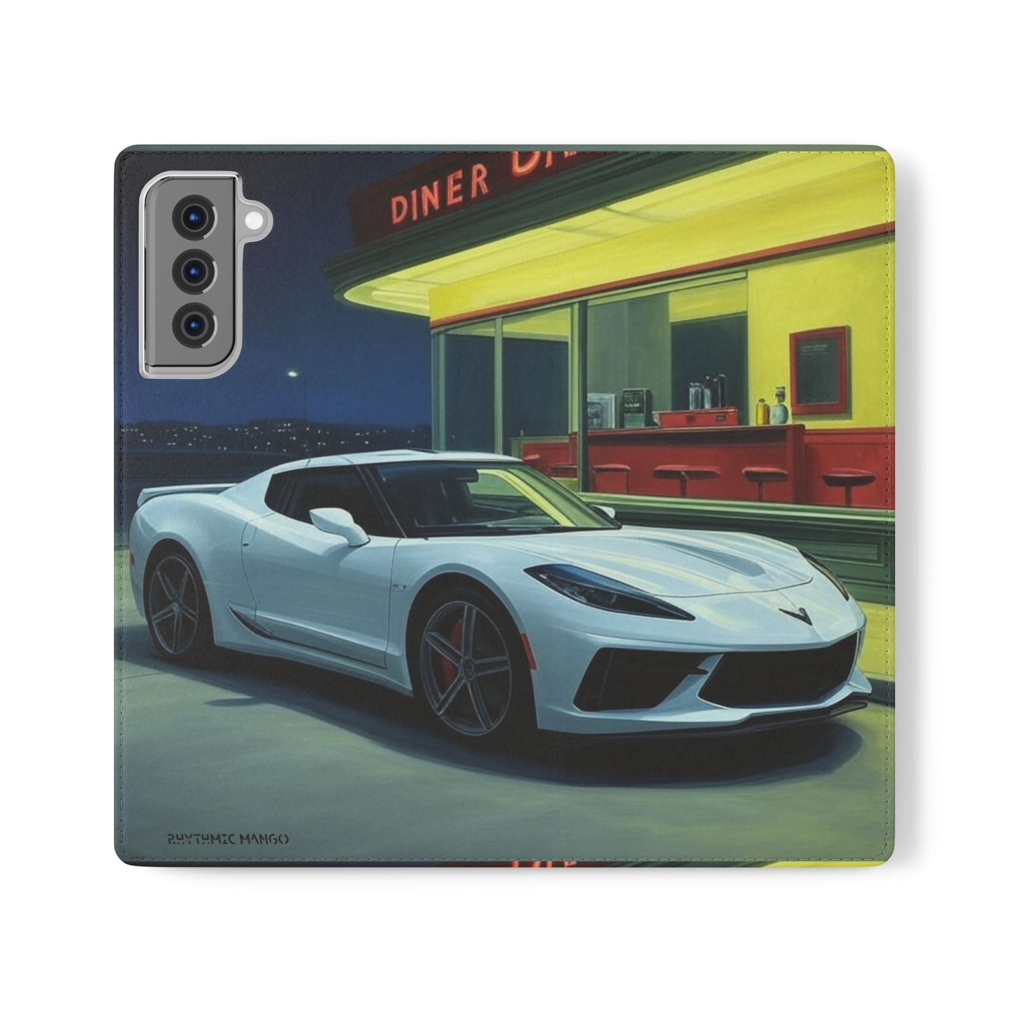 Hopper's White Night Hawk Corvette Folio