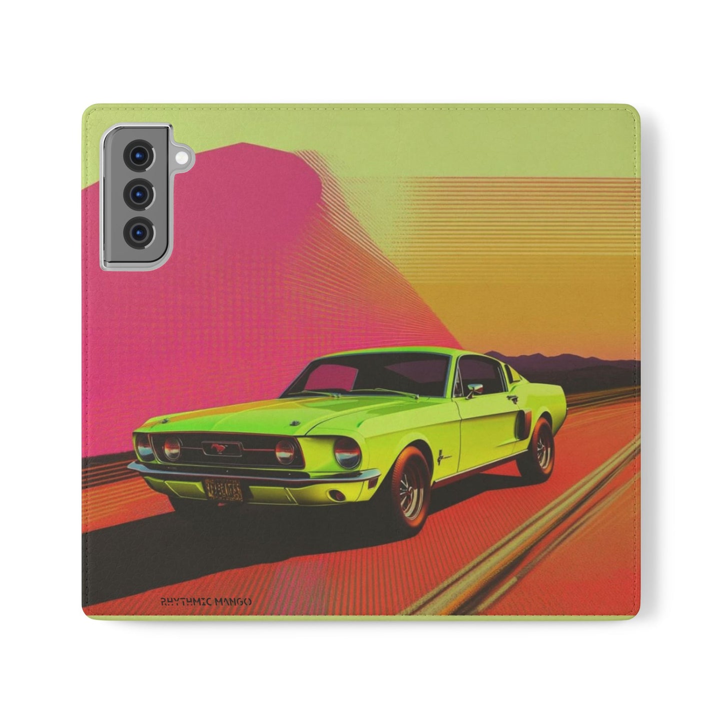 Pop Art Green Mustang Folio