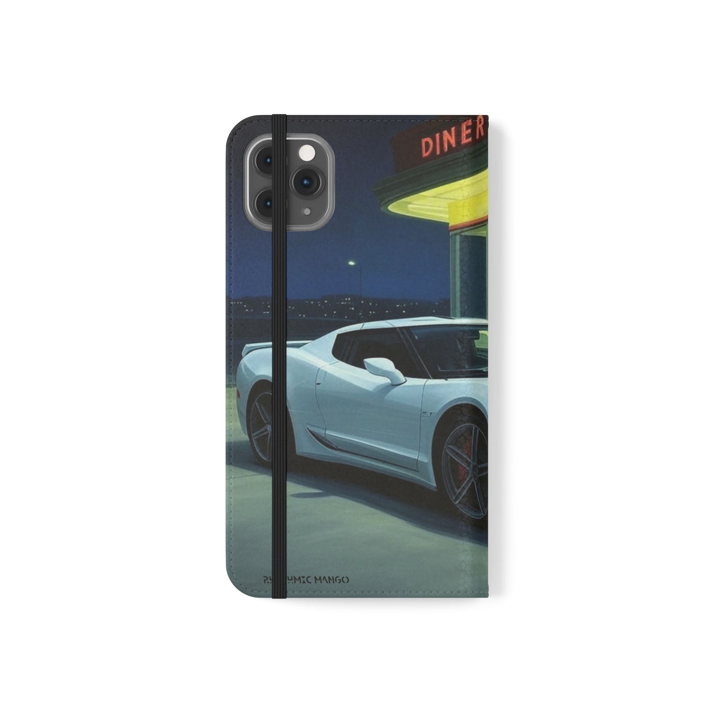 Hopper's White Night Hawk Corvette Folio