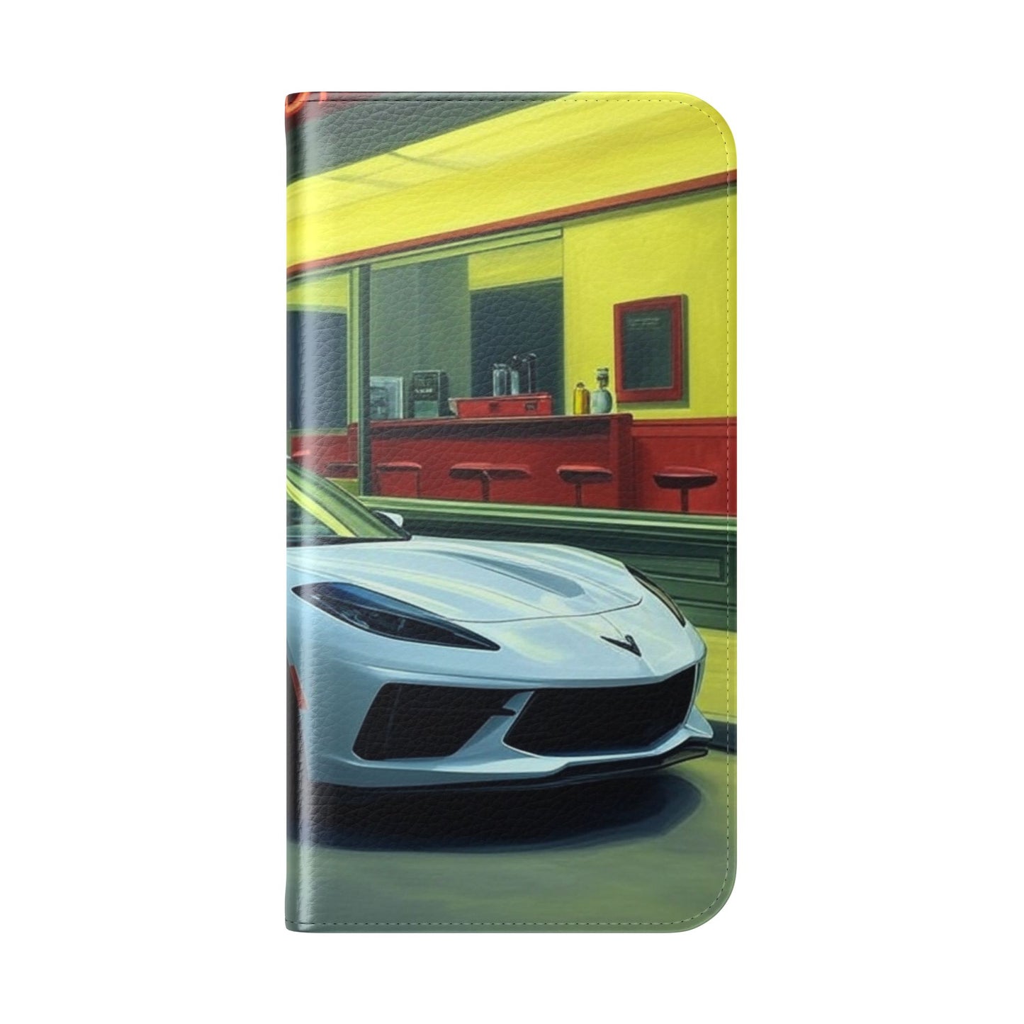 Hopper's White Night Hawk Corvette Folio