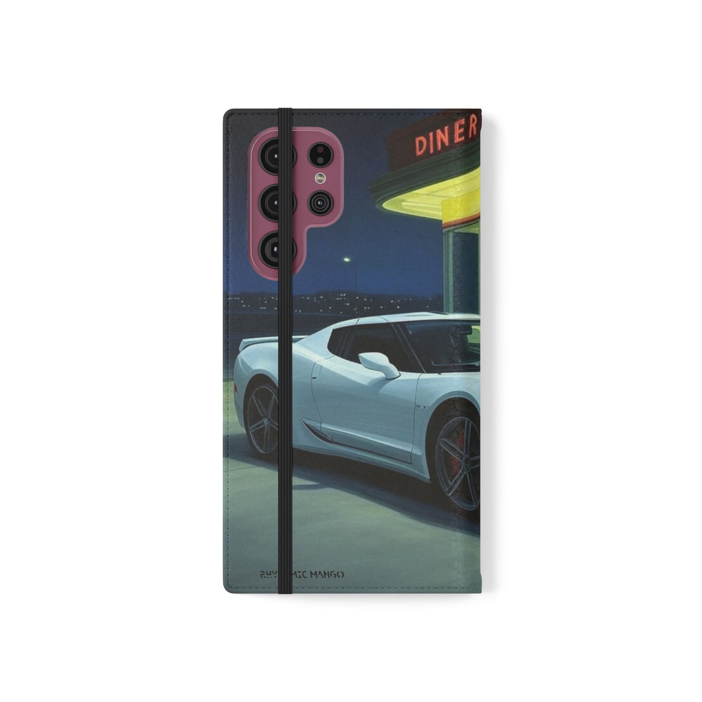 Hopper's White Night Hawk Corvette Folio
