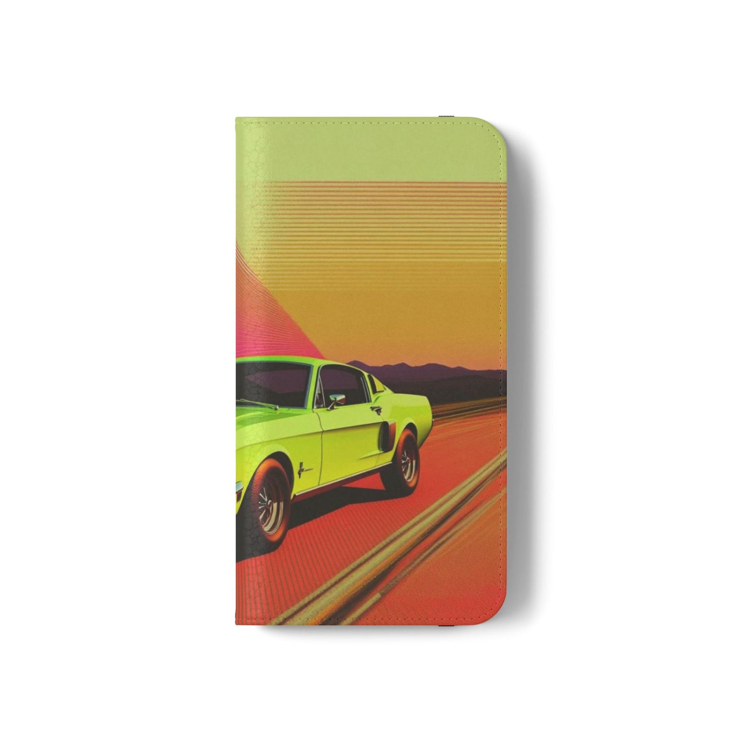 Pop Art Green Mustang Folio