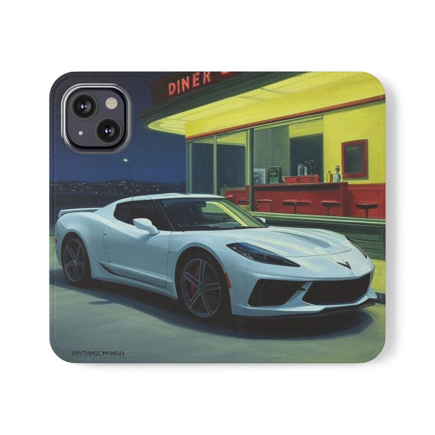 Hopper's White Night Hawk Corvette Folio