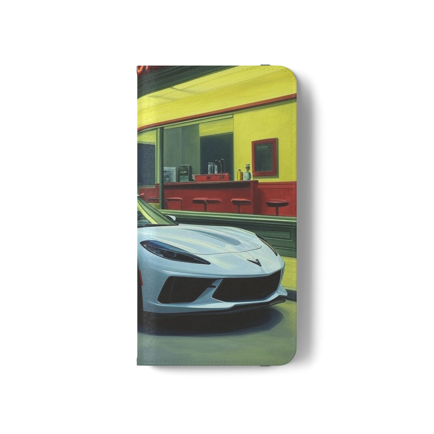 Hopper's White Night Hawk Corvette Folio