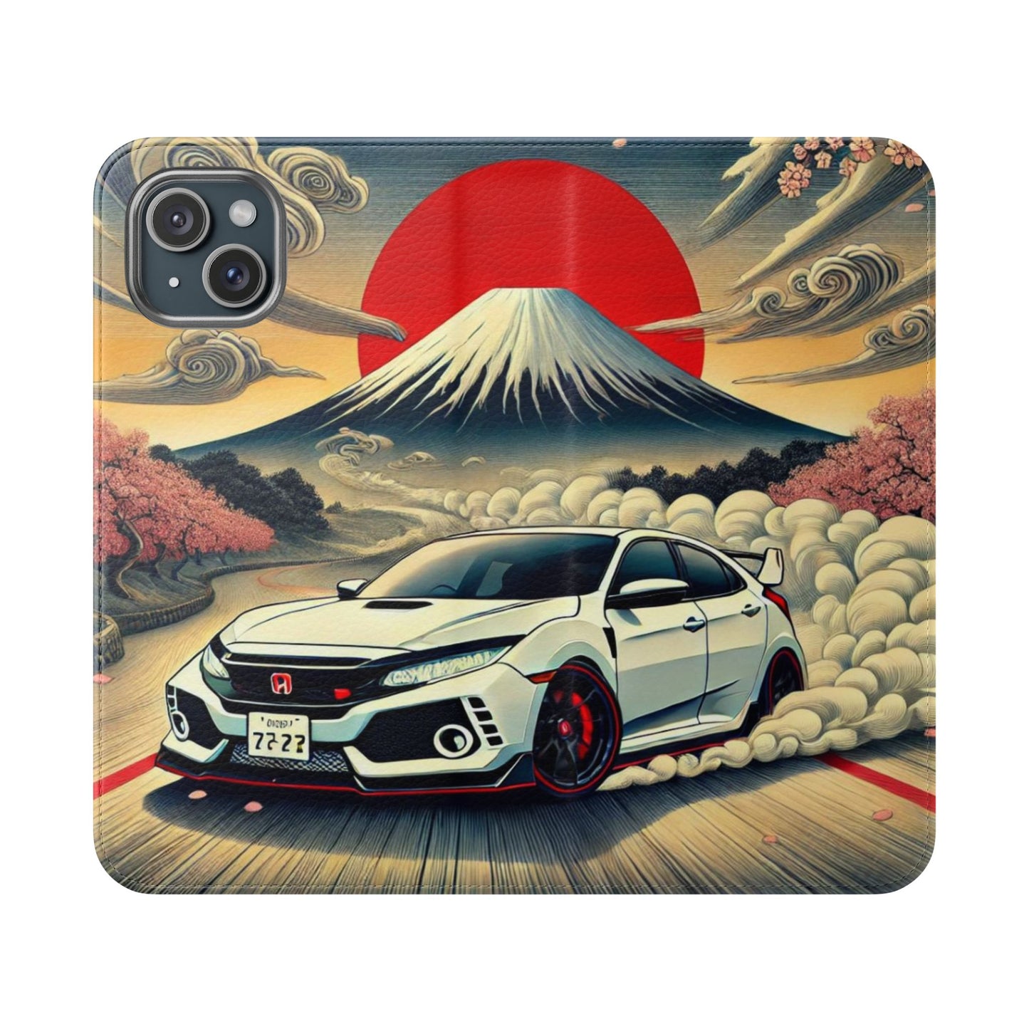 Hokusai’s Red Fuji Civic Folio
