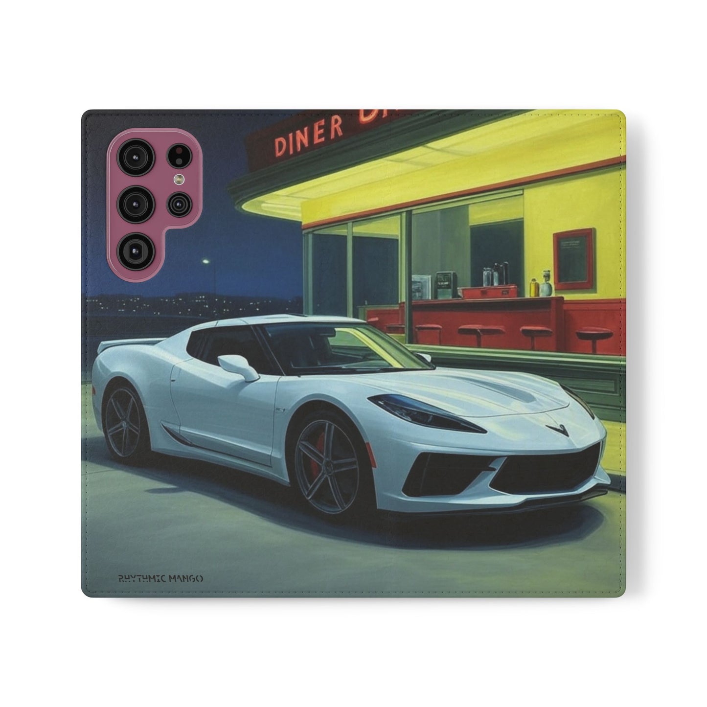 Hopper's White Night Hawk Corvette Folio