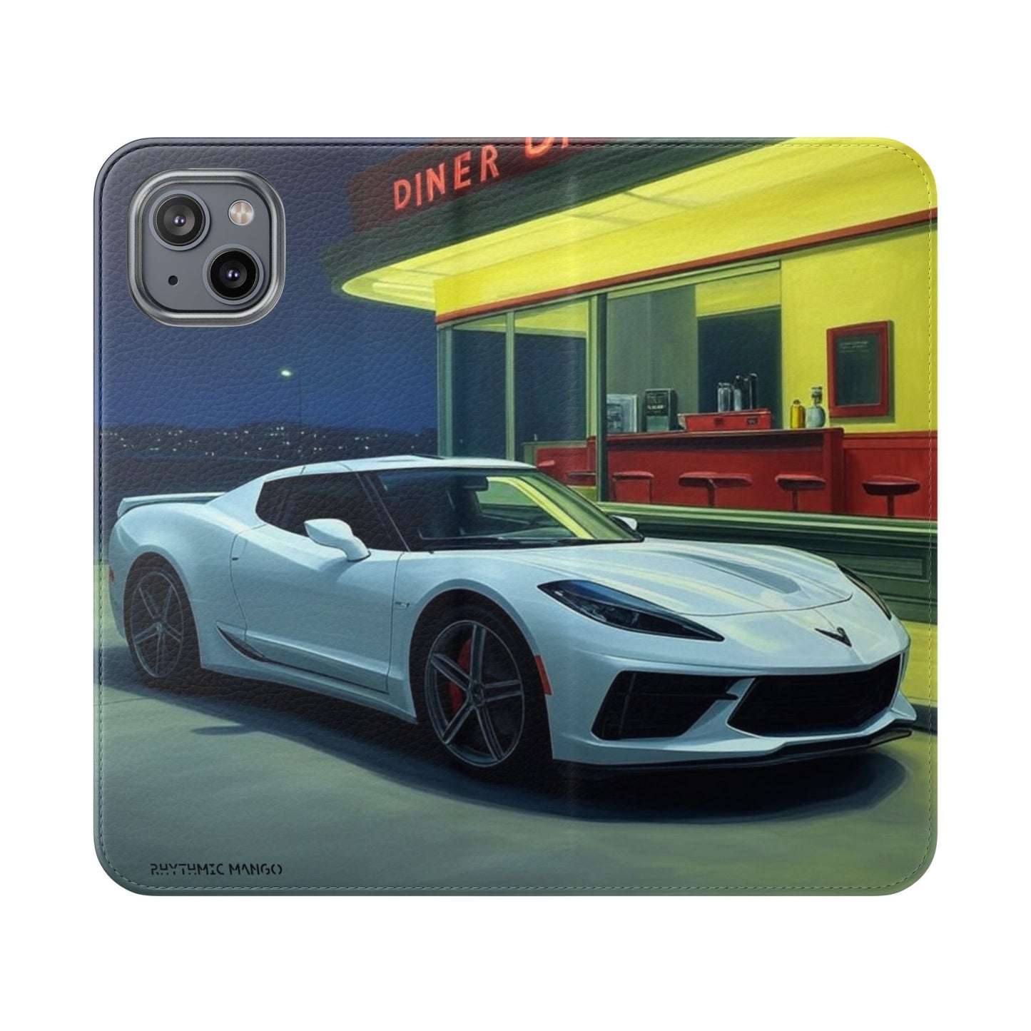 Hopper's White Night Hawk Corvette Folio