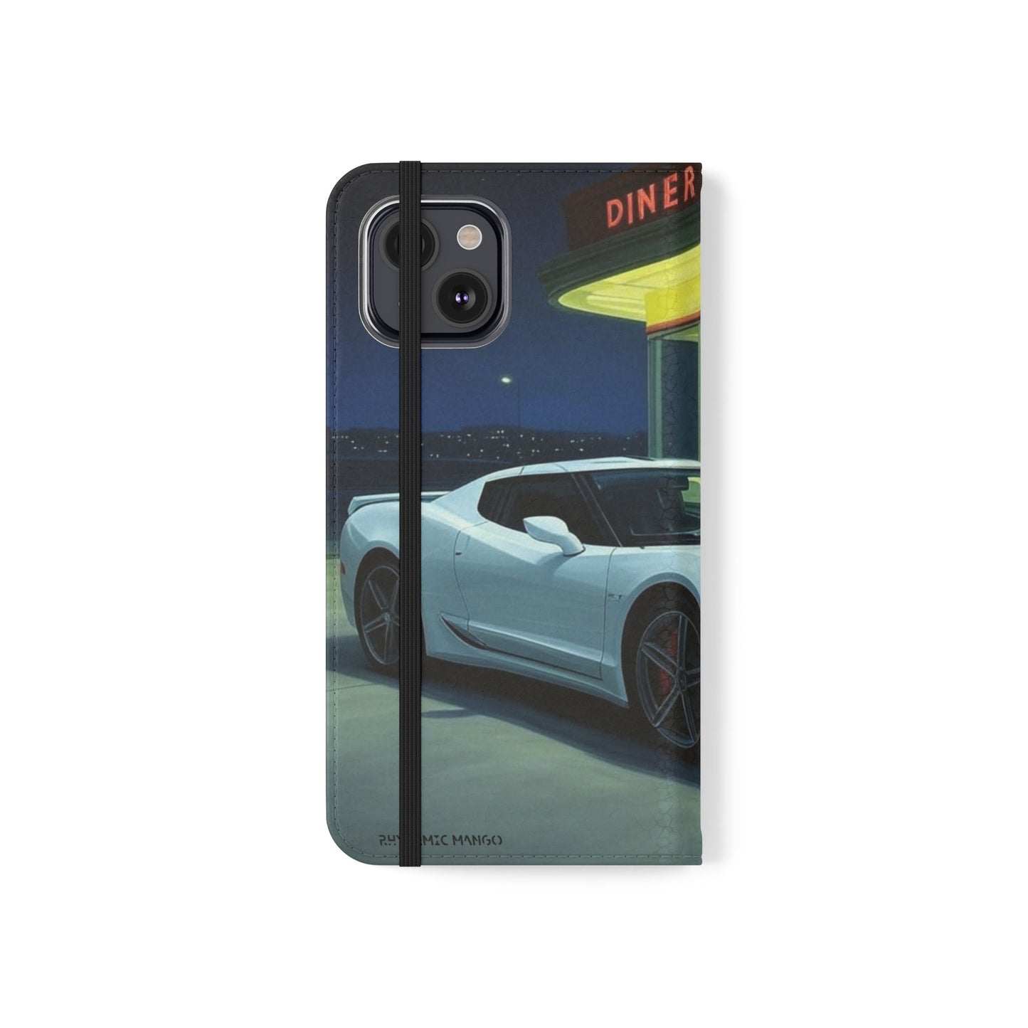 Hopper's White Night Hawk Corvette Folio