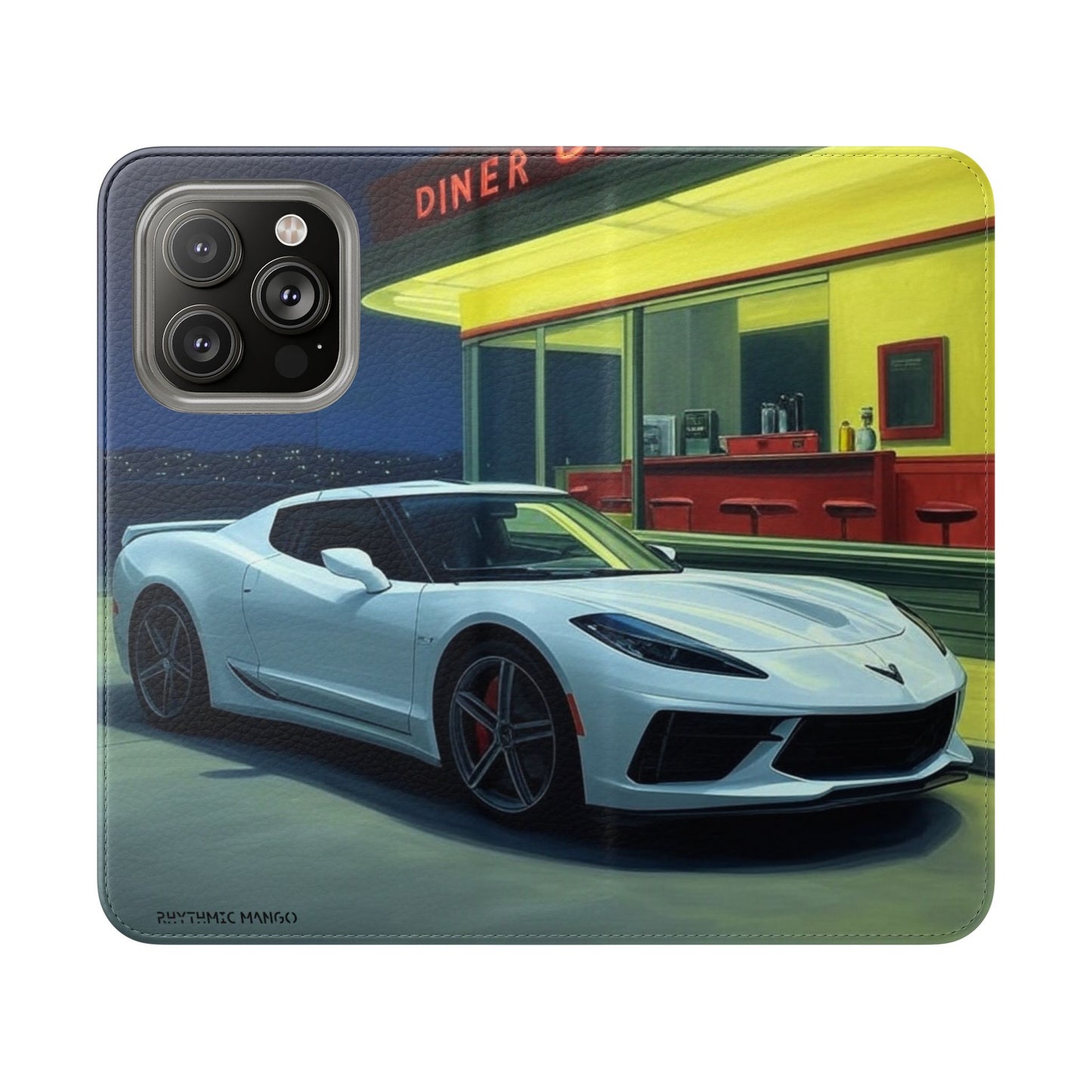 Hopper's White Night Hawk Corvette Folio