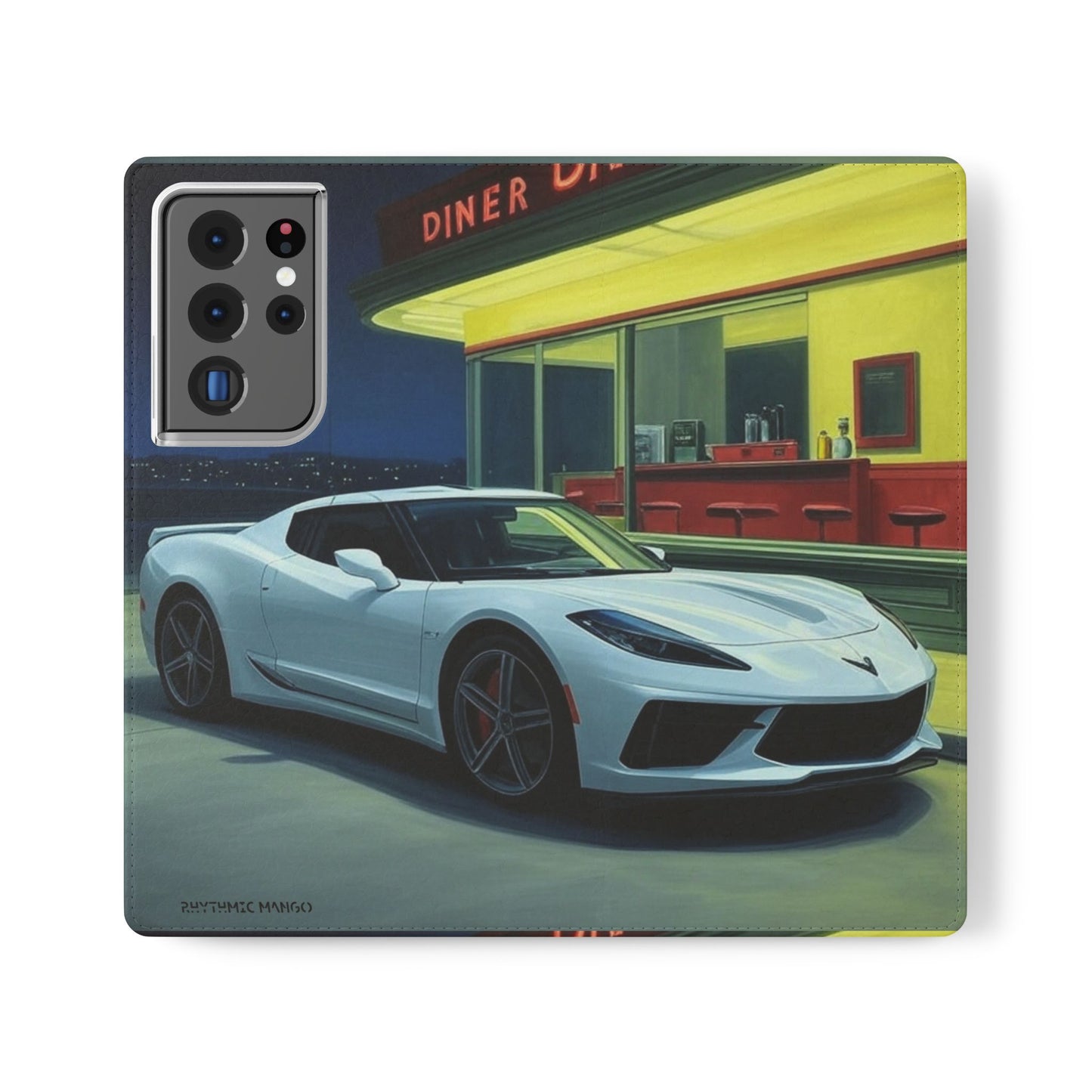 Hopper's White Night Hawk Corvette Folio