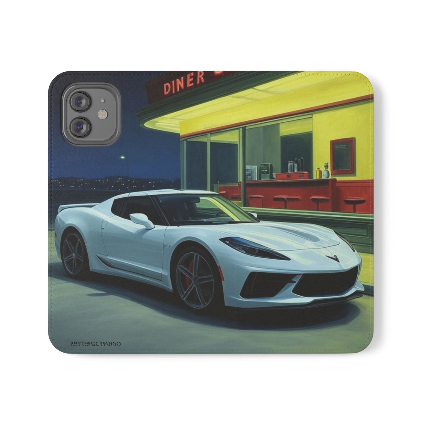 Hopper's White Night Hawk Corvette Folio