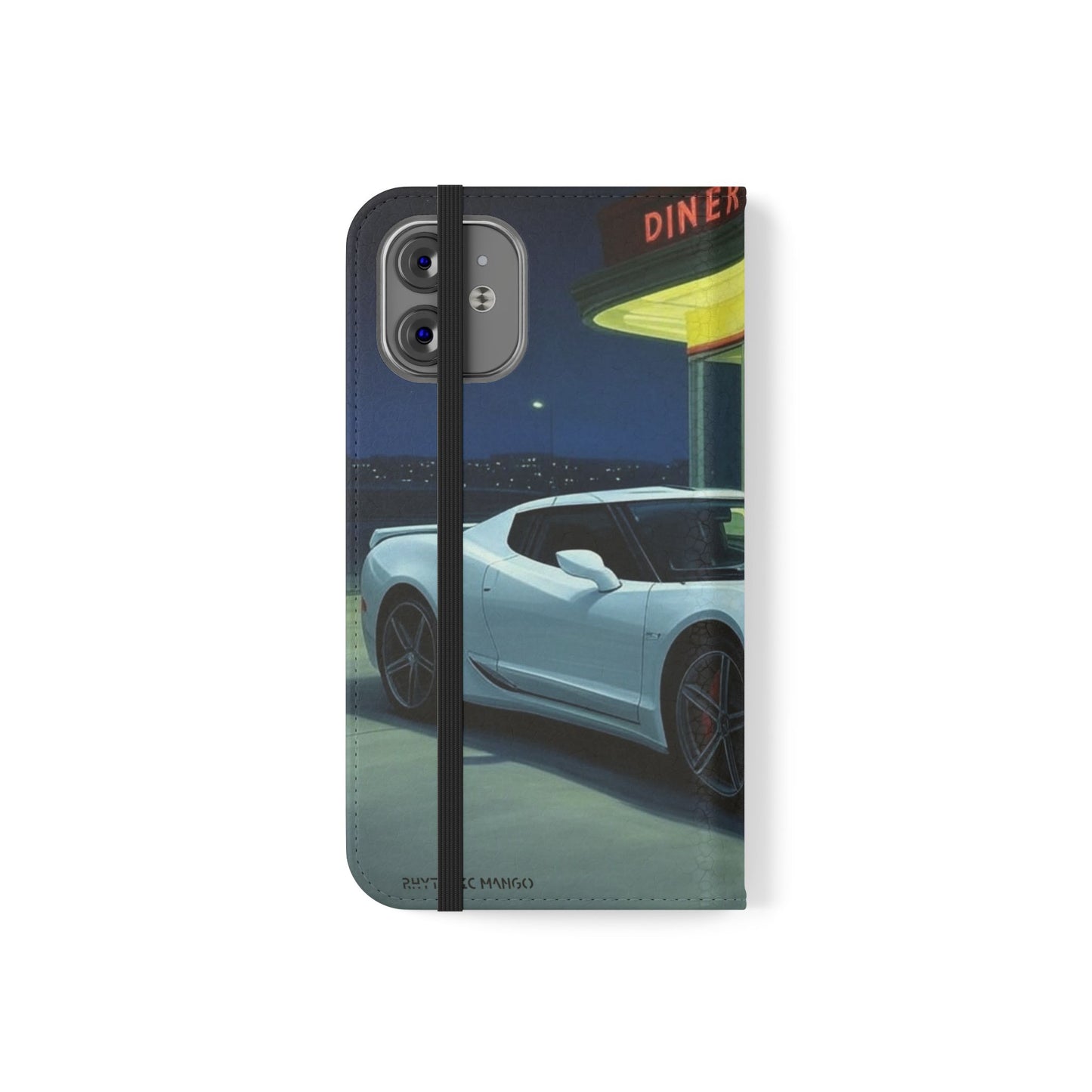 Hopper's White Night Hawk Corvette Folio