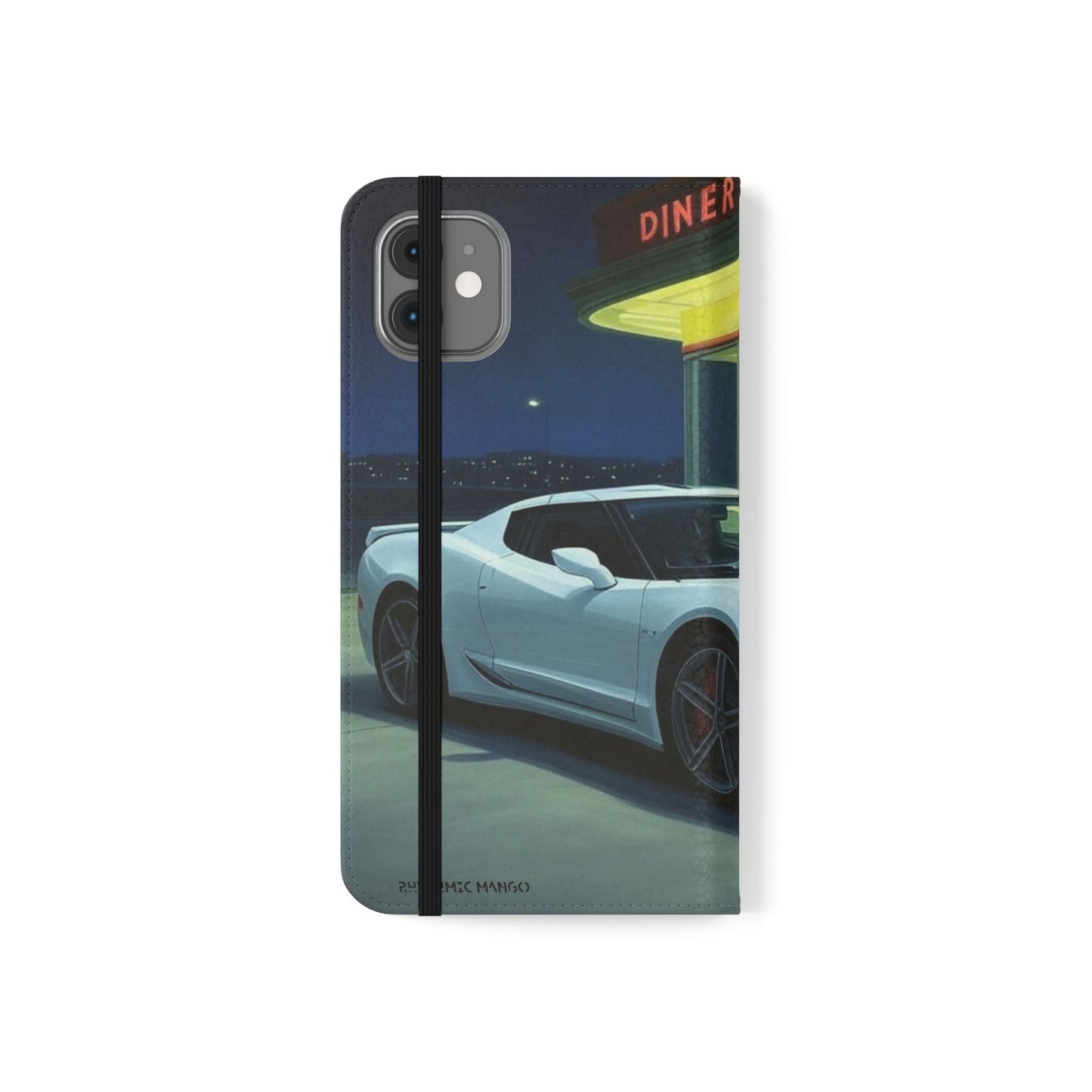 Hopper's White Night Hawk Corvette Folio