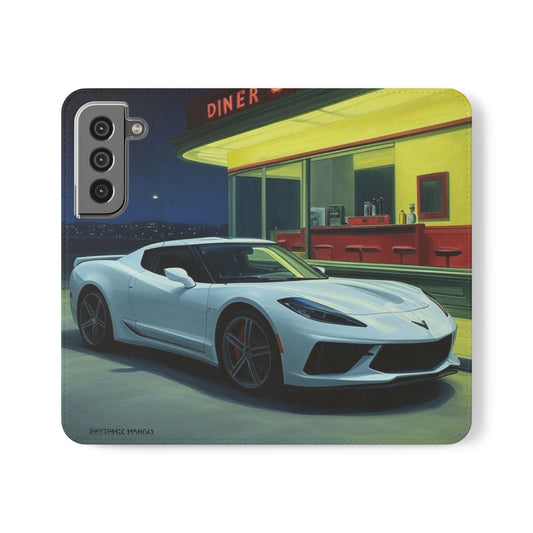 Hopper's White Night Hawk Corvette Folio