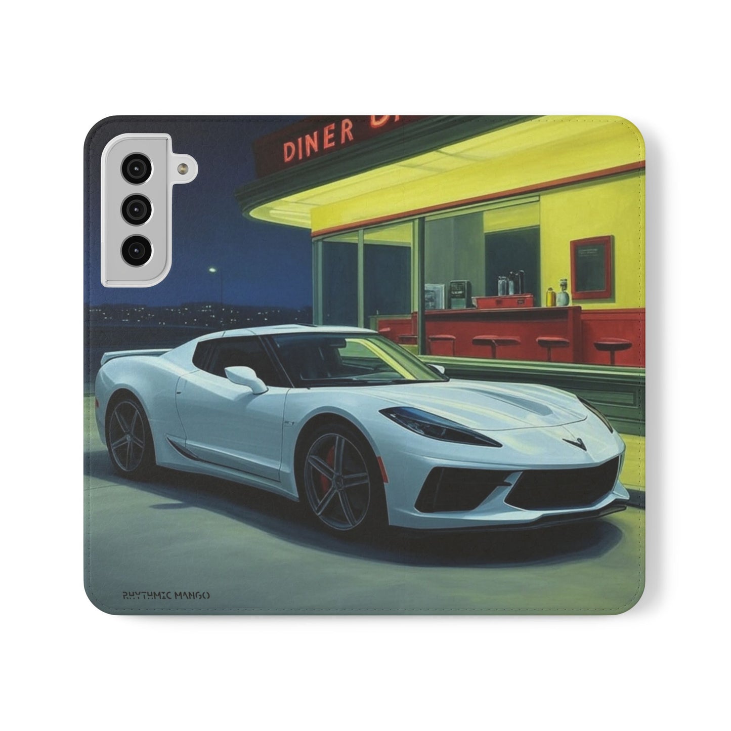 Hopper's White Night Hawk Corvette Folio