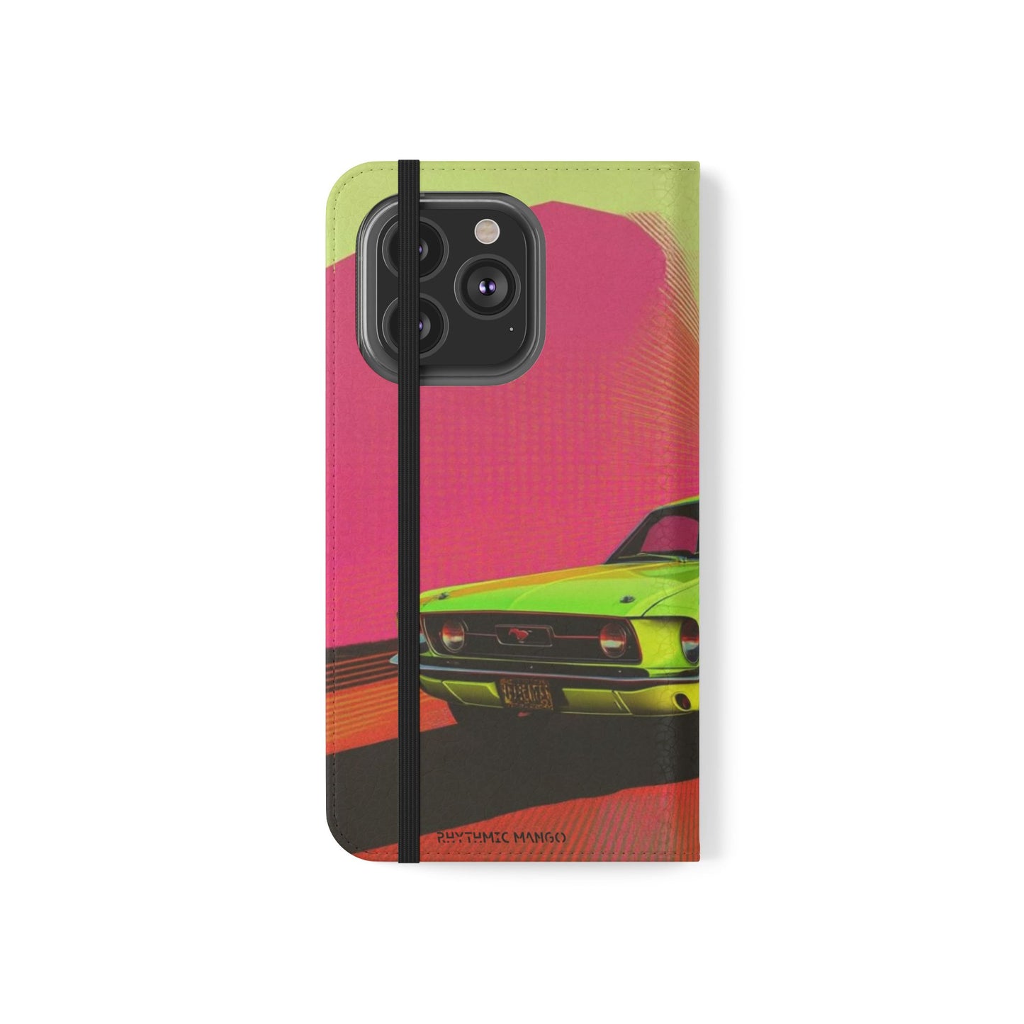 Pop Art Green Mustang Folio