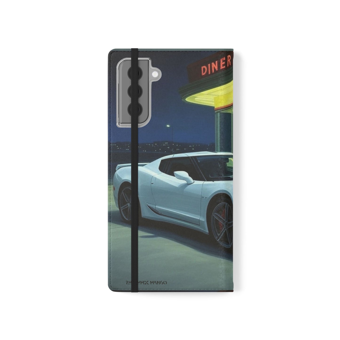 Hopper's White Night Hawk Corvette Folio