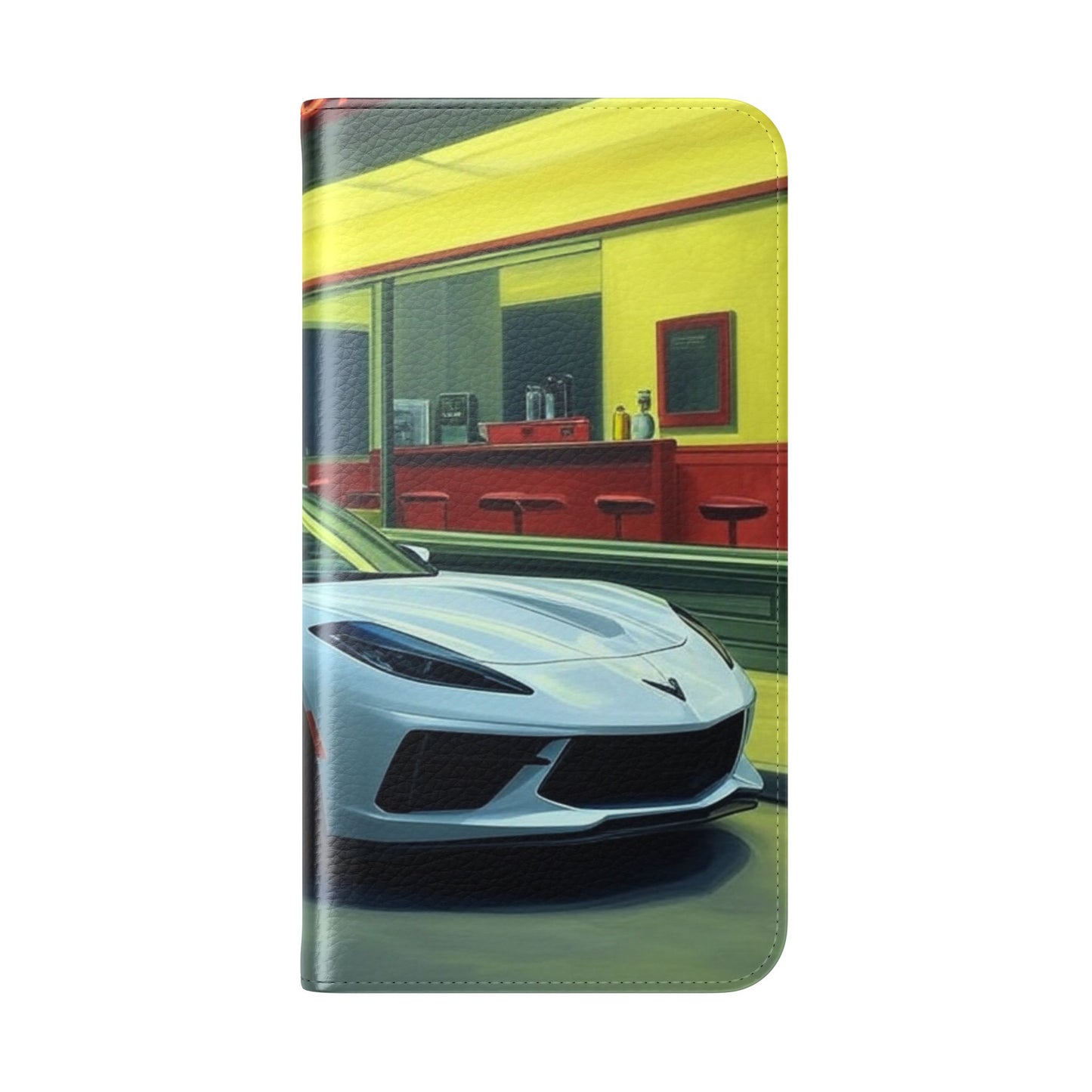 Hopper's White Night Hawk Corvette Folio