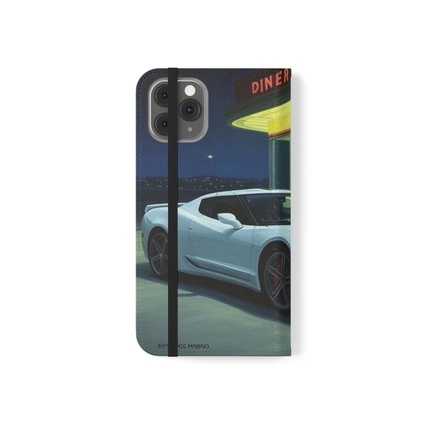 Hopper's White Night Hawk Corvette Folio