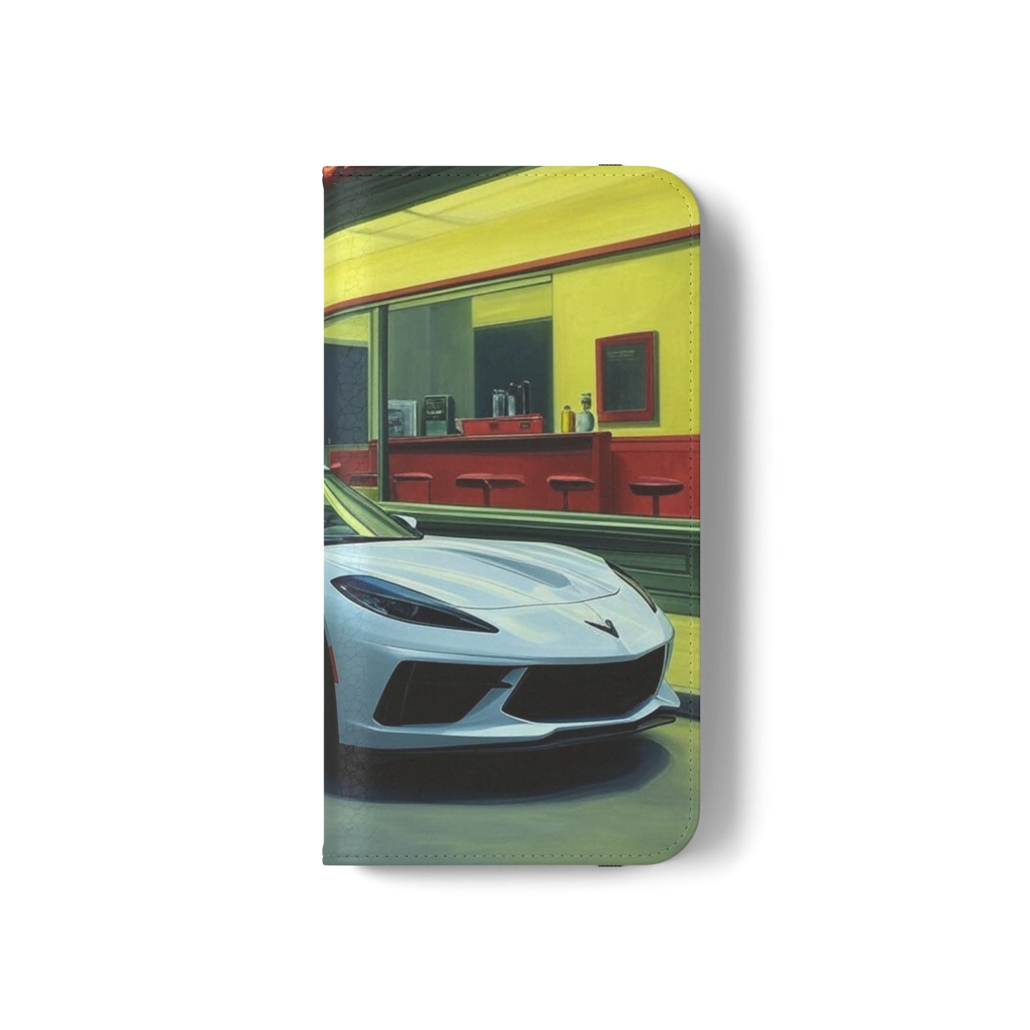 Hopper's White Night Hawk Corvette Folio