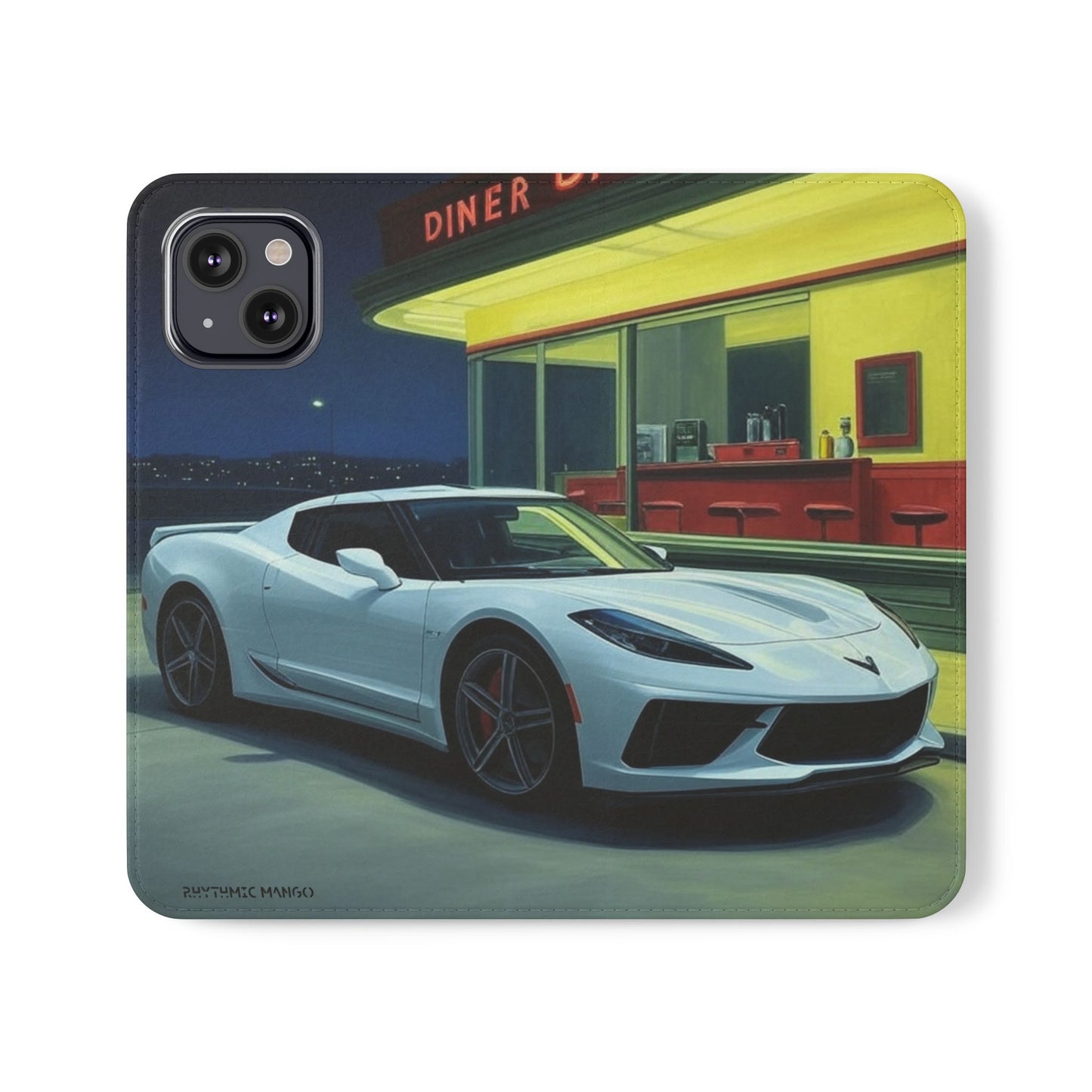 Hopper's White Night Hawk Corvette Folio