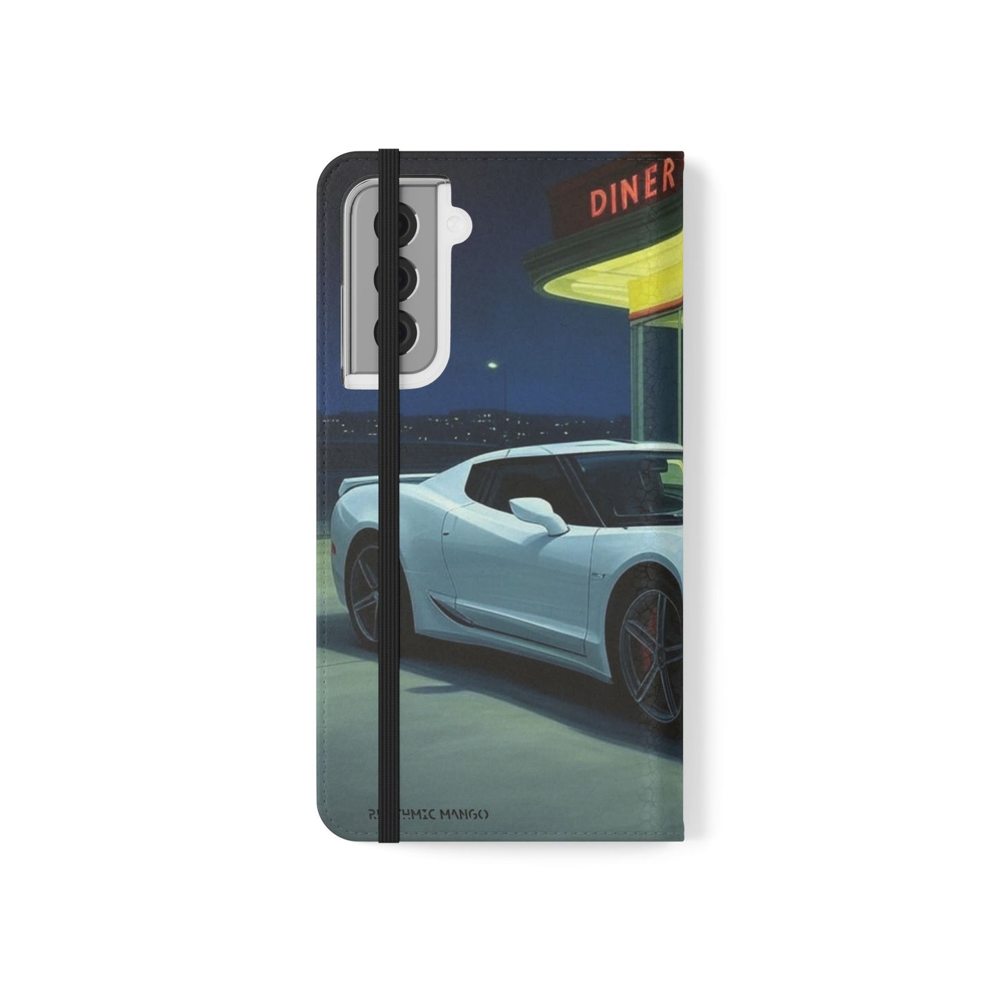 Hopper's White Night Hawk Corvette Folio