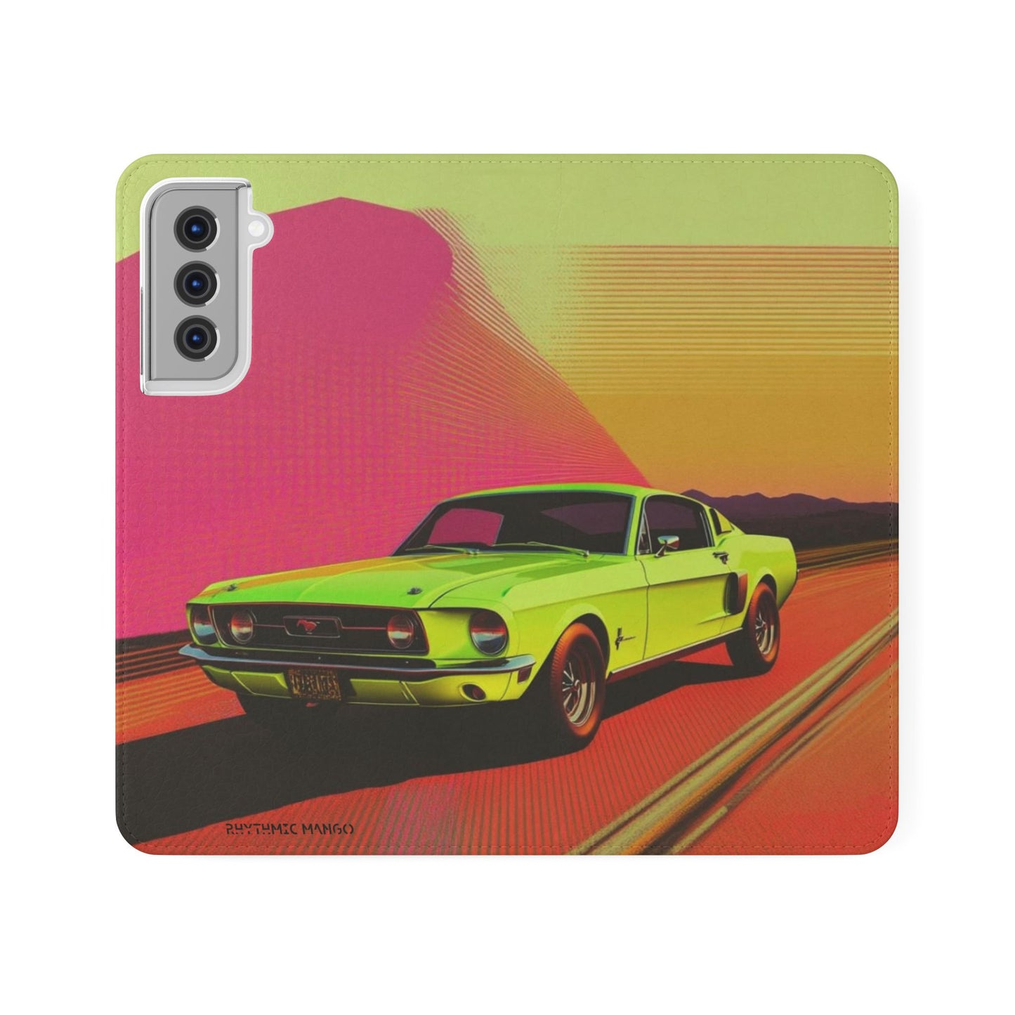 Pop Art Green Mustang Folio