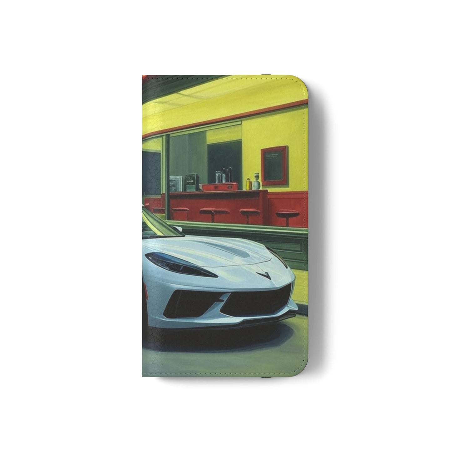 Hopper's White Night Hawk Corvette Folio