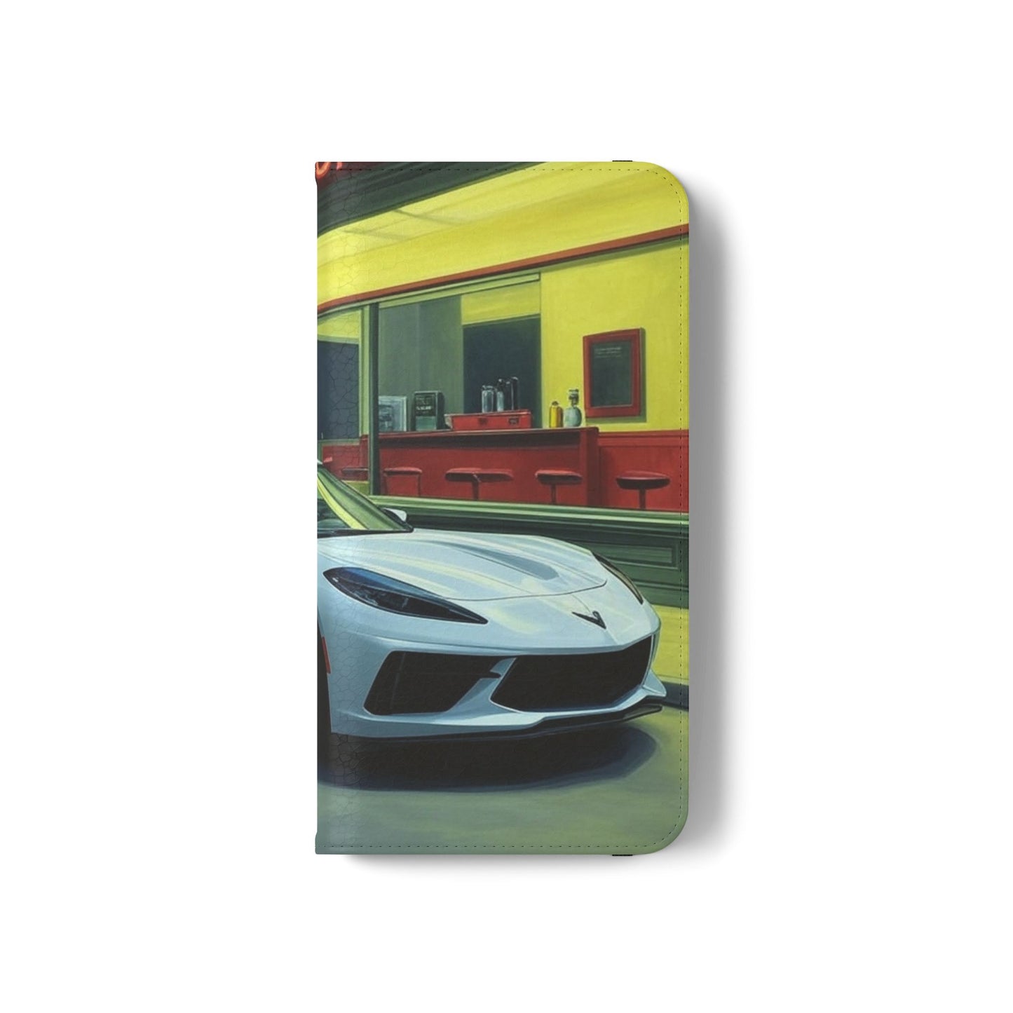 Hopper's White Night Hawk Corvette Folio