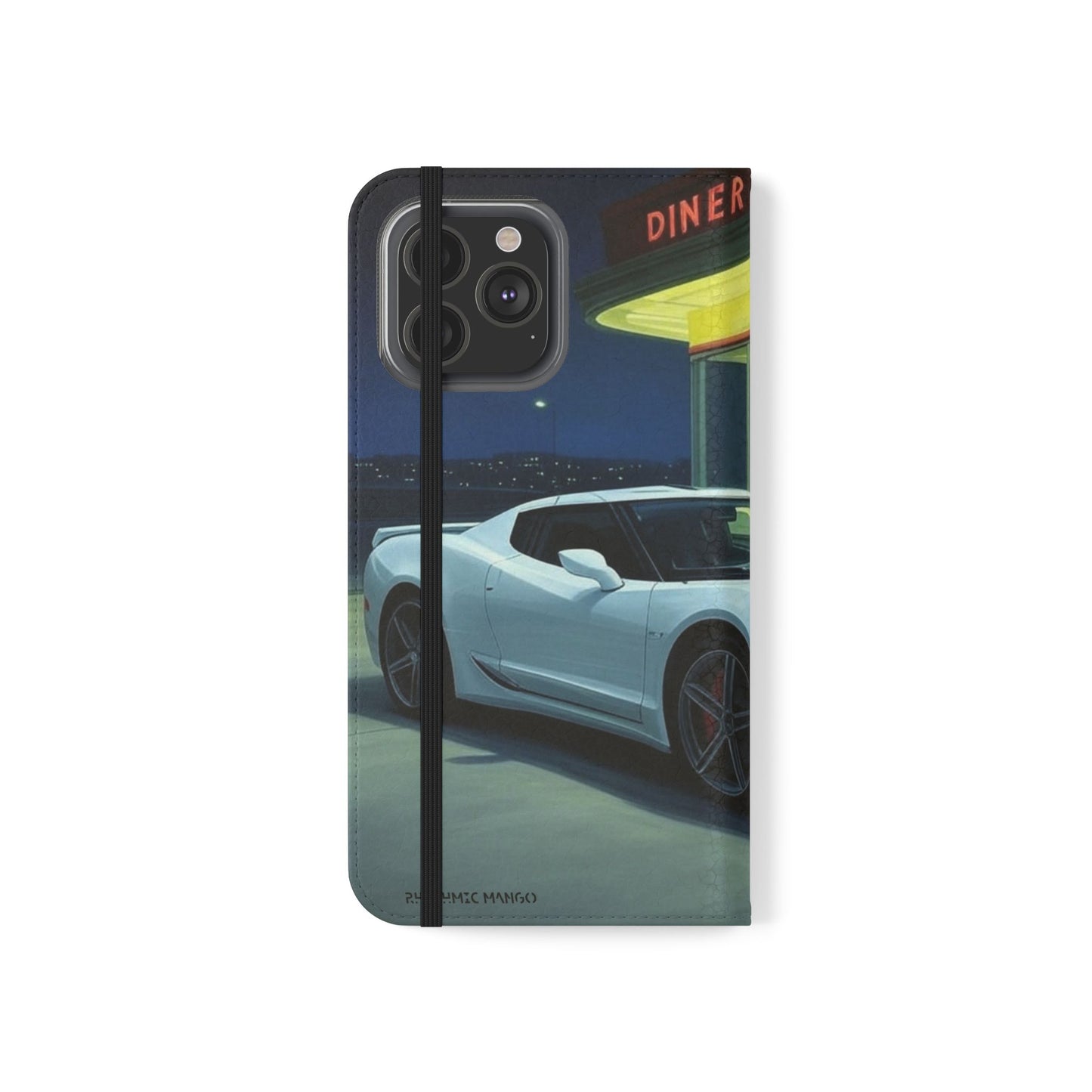 Hopper's White Night Hawk Corvette Folio