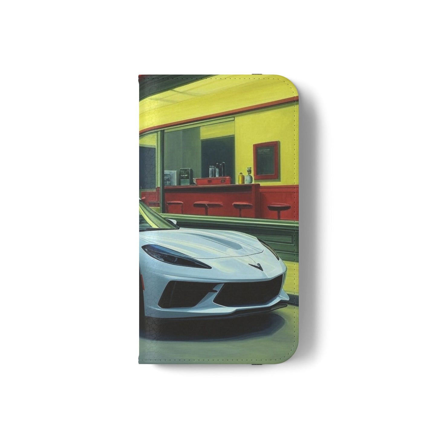 Hopper's White Night Hawk Corvette Folio