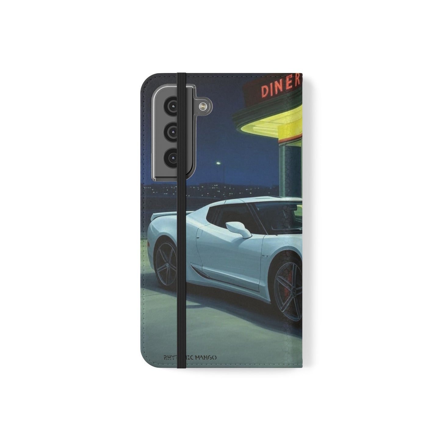 Hopper's White Night Hawk Corvette Folio