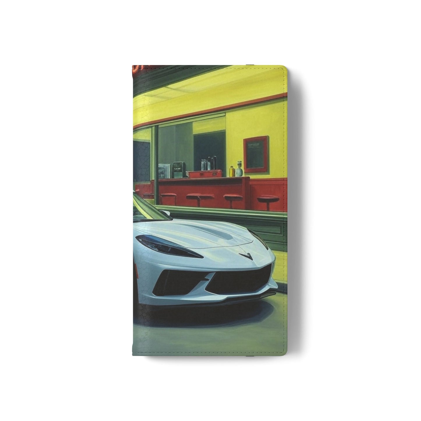 Hopper's White Night Hawk Corvette Folio