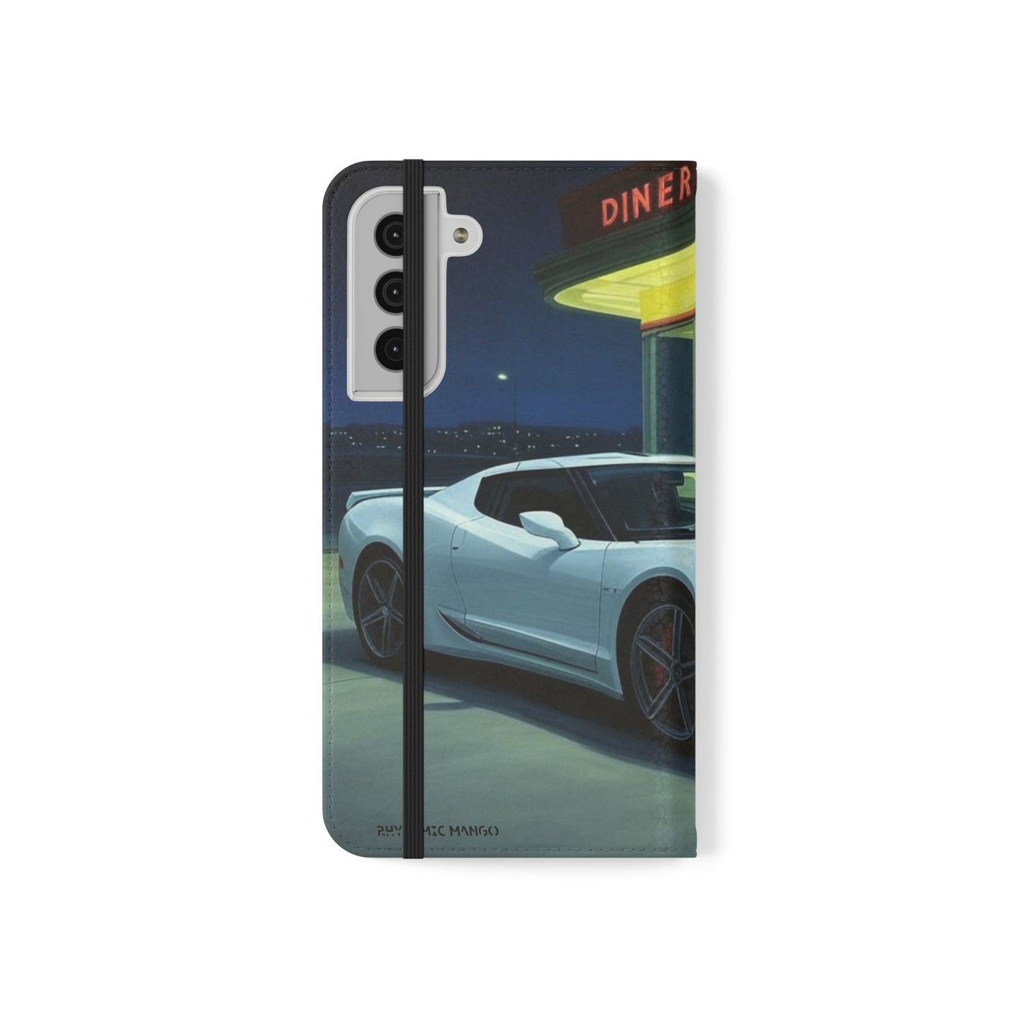 Hopper's White Night Hawk Corvette Folio