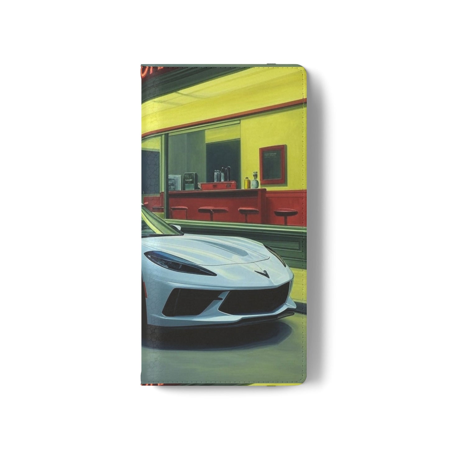 Hopper's White Night Hawk Corvette Folio