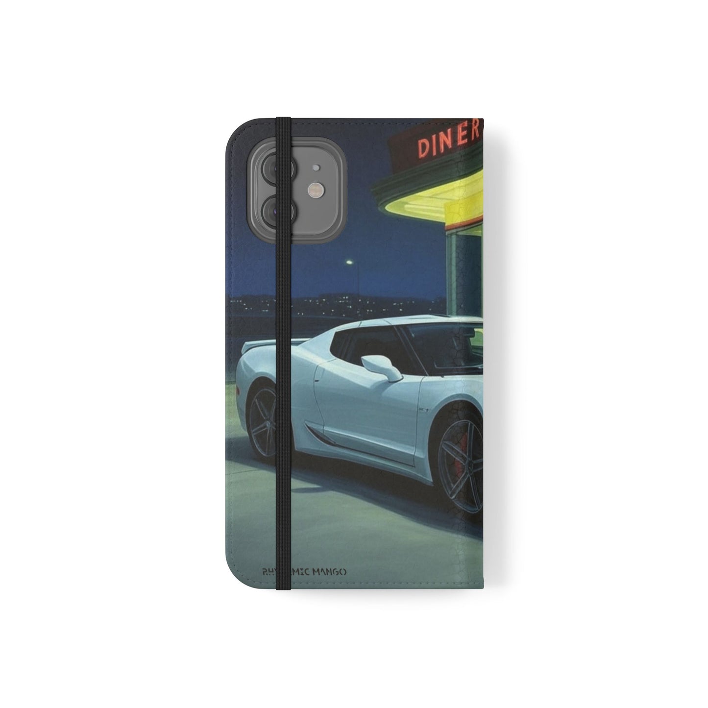 Hopper's White Night Hawk Corvette Folio